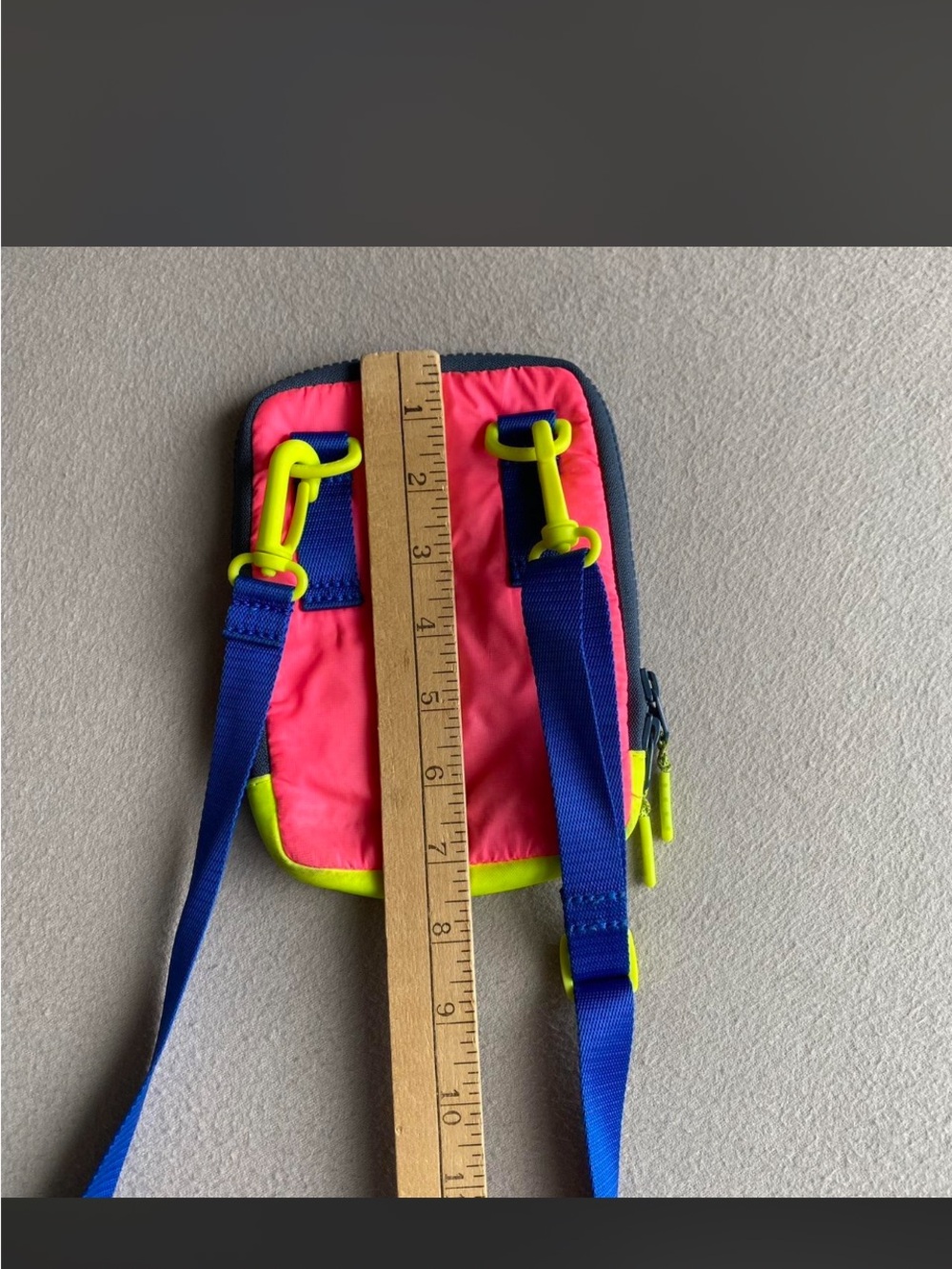 Lululemon Bright Colorblock Crossbody Pouch - Pink & Blue - Picture 5 of 7
